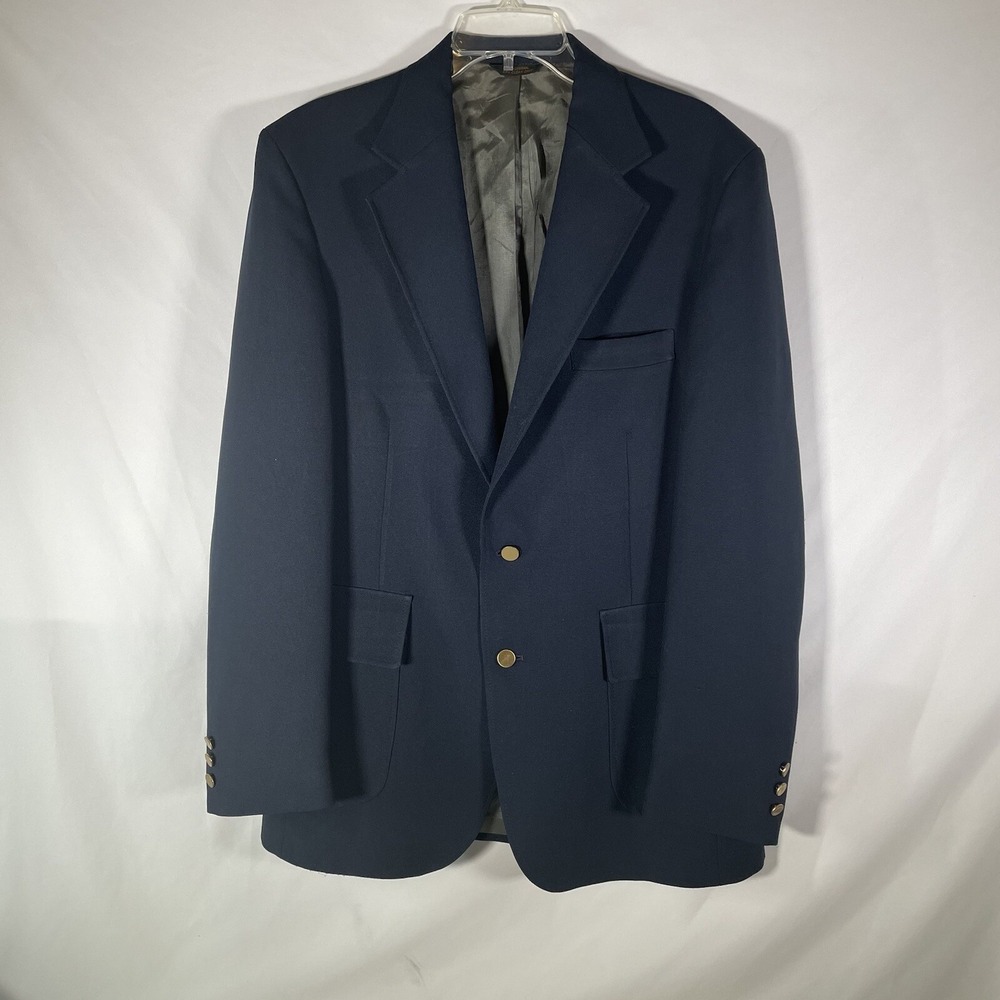 Panatela Levi's Sportswear Men's 44L Blue 2 Button Jacket Sports Coat